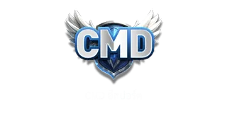 ไทล์เมนูอีสปอร์ตของผู้ให้บริการ CMD เป็นตราสัญลักษณ์สีเงิน
