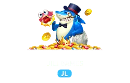 ไทล์เมนูหมวดตกปลาของค่าย JILI Games เป็นภาพปลาการ์ตูนกับเหรียญทอง